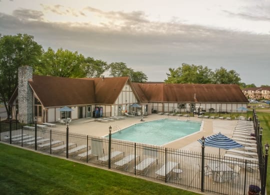 Pool View at Bay Pointe Apartments, Lafayette, IN, 47909