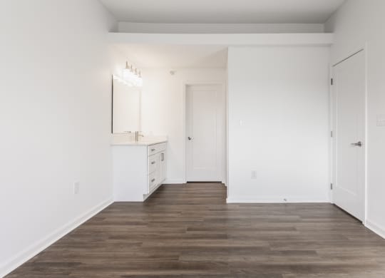Wooden floor at Polo Run Apartments, Greenwood, Indiana