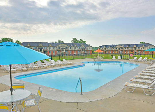 Swimming Pool and Sundeck at Grand Bend Club at Grand Bend Club, Grand Blanc