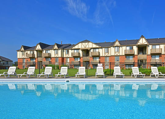 Swimming Pool With Relaxing Sundecks at Perry Place, Grand Blanc, 48439