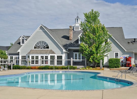 Swimming Pool with Sundeck at Portsmouth Apartments, Michigan, 48377