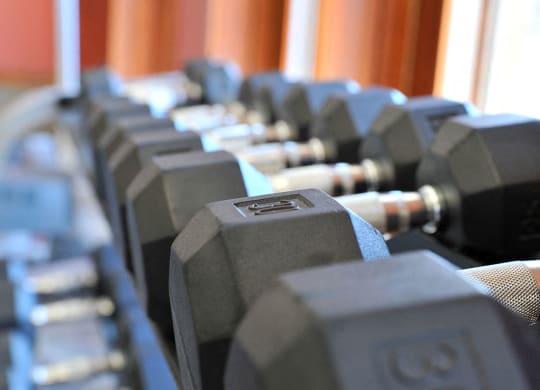 Fully-Functional Fitness Center at Prairie Lakes Apartments in Peoria, IL 61615