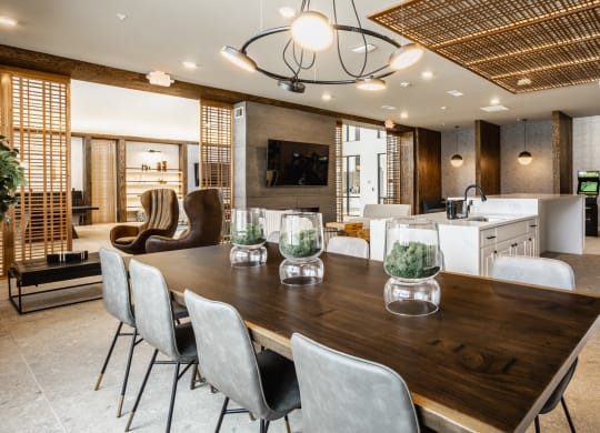 Beautifully Executed Dining Ware at Upper Vue Flats, Dublin, OH
