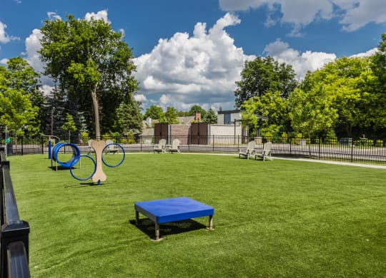 Pets playground at Upper Vue Flats, Dublin, OH, 43016