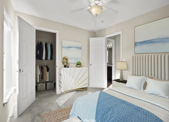 Superior Second Bedroom at River Hills Apartments, Fond du Lac, WI