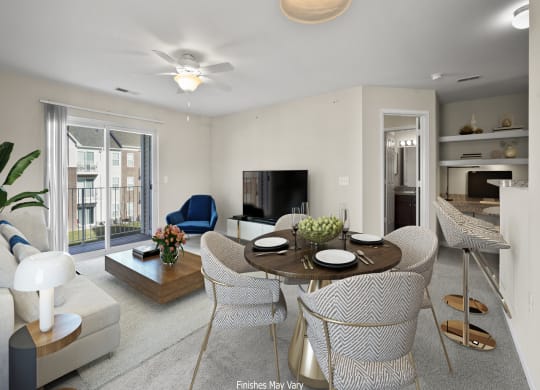 Superior Living Area at River Hills Apartments, Fond du Lac