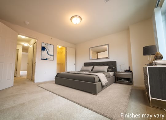 Sarah Bedroom at Prairie Lakes Apartments, Peoria, IL