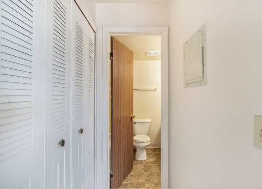 Bathroom at Seville Apartments, Kalamazoo, MI, 49009