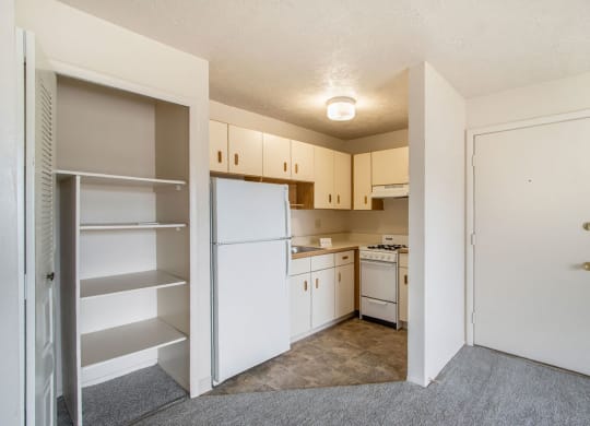 Kitchen And Storage at Seville Apartments, Michigan