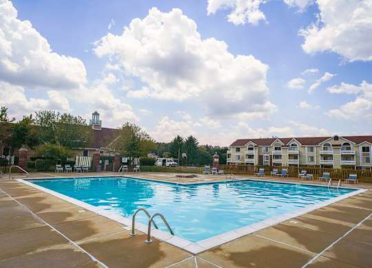 Sundeck with Gorgeous Views  at South Bridge Apartments, Fort Wayne