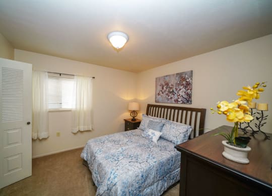 Spacious Bedrooms at South Bridge Apartments, Fort Wayne, Indiana