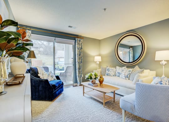 Modern Living Room at Sunscape Apartments, Roanoke, VA, 24018