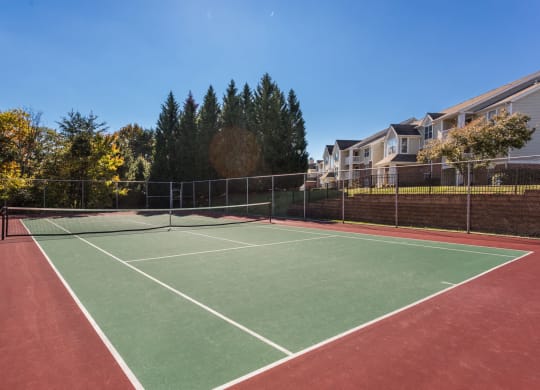 Tennis Courts at Sunscape Apartments, Virginia