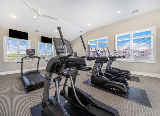 24 hour fitness center at Trade Winds Apartment Homes, Elkhorn, NE, 68022