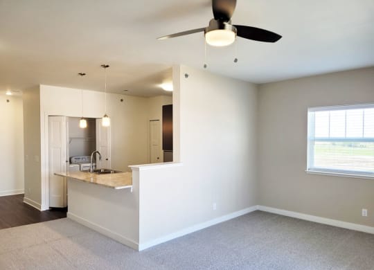 End Style with Enlarged Living Room at Trade Winds Apartment Homes, Elkhorn, NE