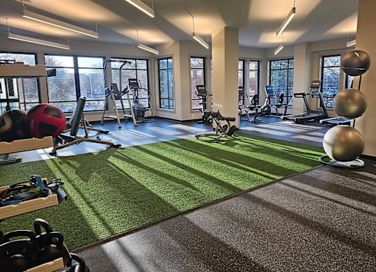 Gym- The Village Apartments - Wixom MI