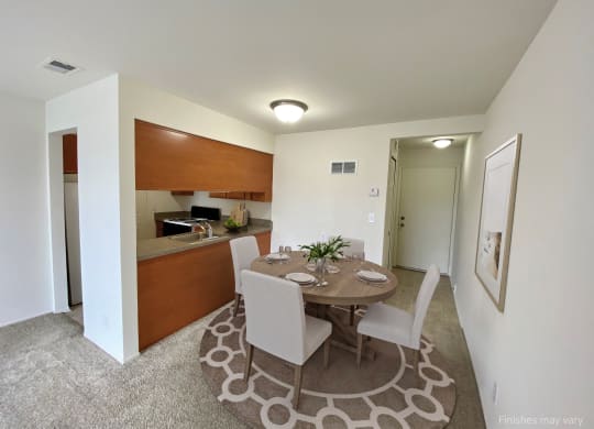 Violet Dining Room at The Springs Apartment Homes, Novi, MI 48377