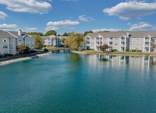 Sparking Lake Within Community at WaterFront Apartments, Virginia Beach, 23453