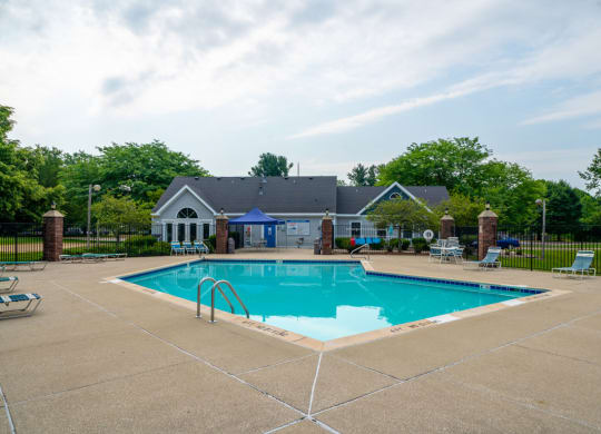 Refreshing Pool With Wi Fi at Windmill Lakes Apartments in Holland, MI