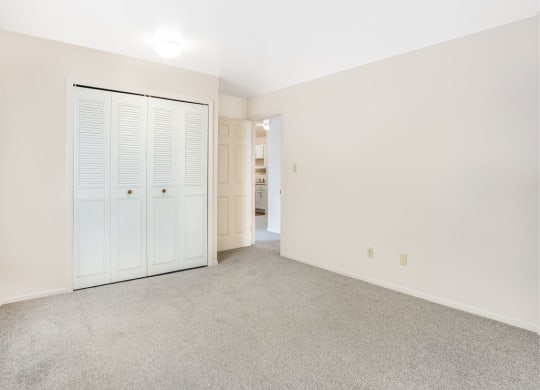 Plush Carpeting Private Balcony at Wood Creek Apartments in Kenosha, WI