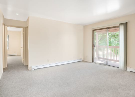 Large Windows with Natural Light Private Balcony at Wood Creek Apartments in Kenosha, WI