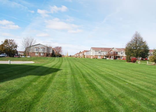 Acres of Meticulously Maintained Grounds at Wood Creek Apartments, Wisconsin, 53144