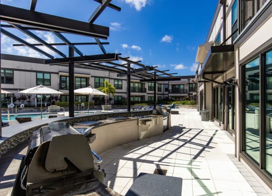 Rooftop Outdoor Kitchen