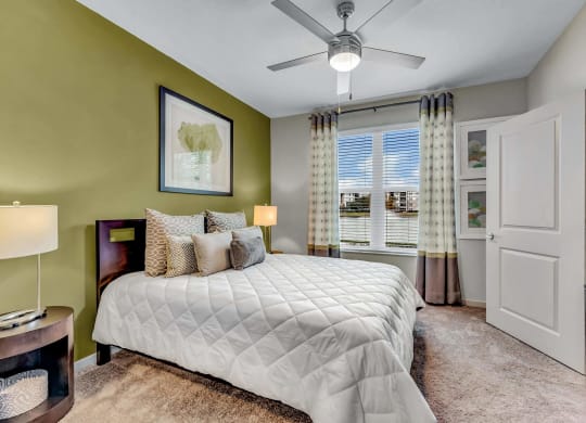 Ceiling Fans In All Bedrooms To Keep You Cool And Energy Efficient at Pearce at Pavilion Luxury Apartments, Riverview