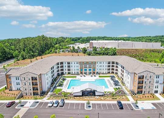 The largest swimming pool in Douglasville