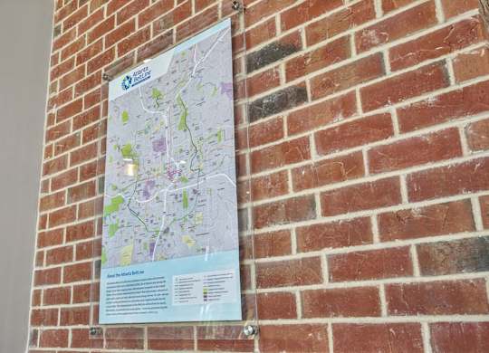 Atlanta The Beltline Map