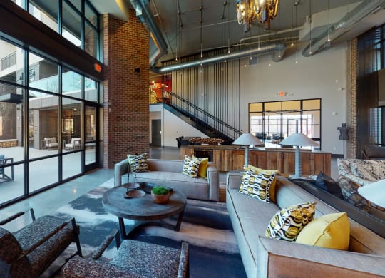 Clubhouse with Pool View