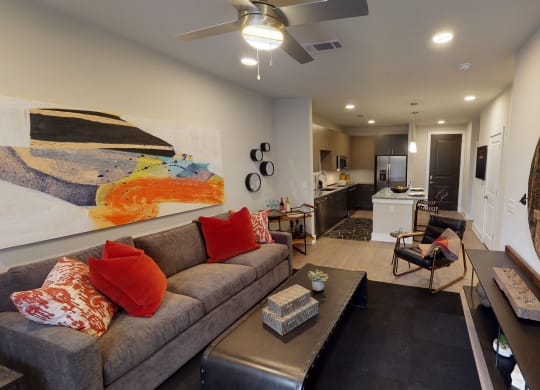 Spacious Living Room