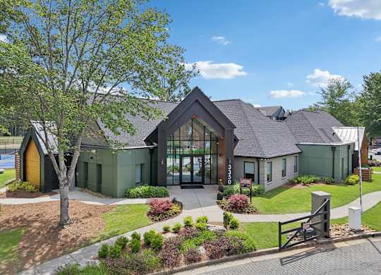 leasing office and resident clubhouse