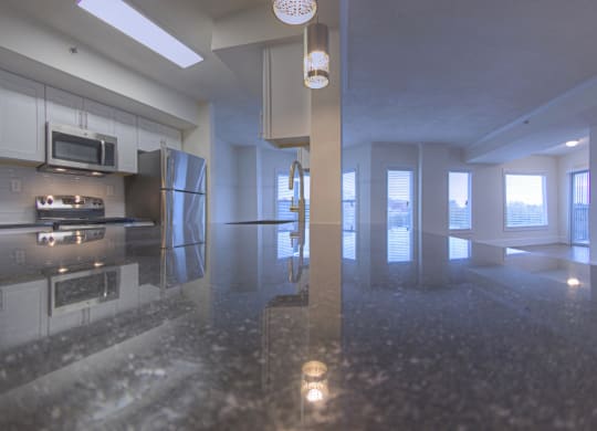 Luxury Apartments in Buckhead | Wesley Townsend Apartments | Granite Kitchen Counters