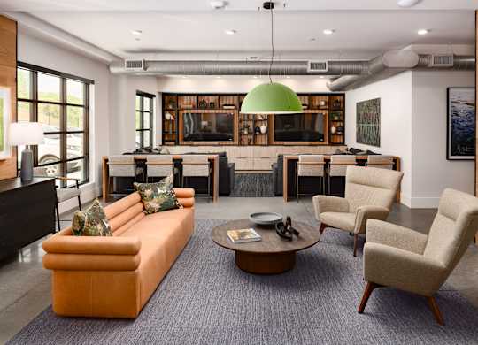designed to feel at home, the resident lounge offers you a space to chill and kick your feet up