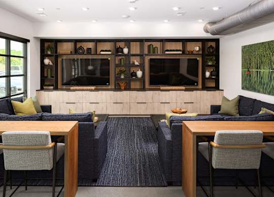 movie room perfect for a night in with your friends