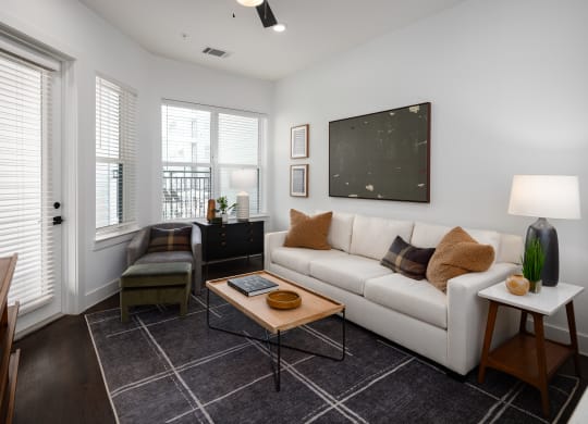 Spacious Living Rooms