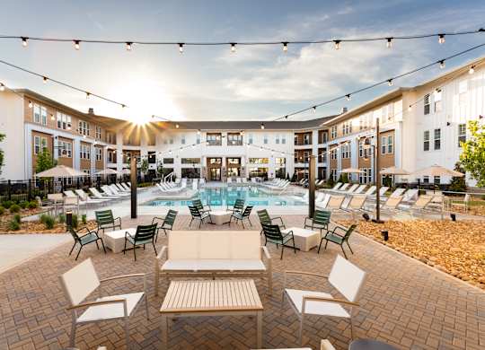 Pool Lounge Area