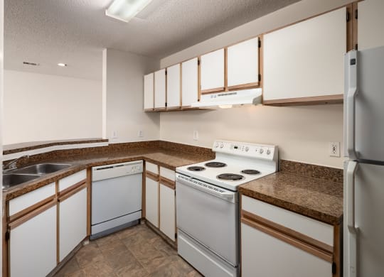 Classic Apartment Homes with White Appliances