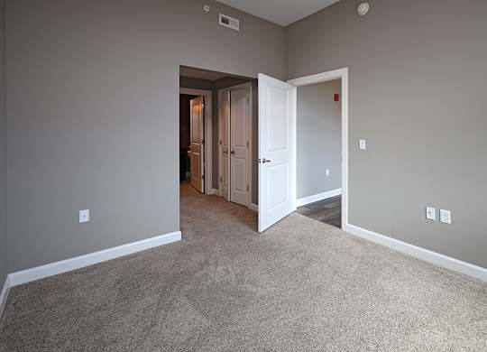 Model Suite at The Residences at Hanna in Cleveland OH - Master Bedroom