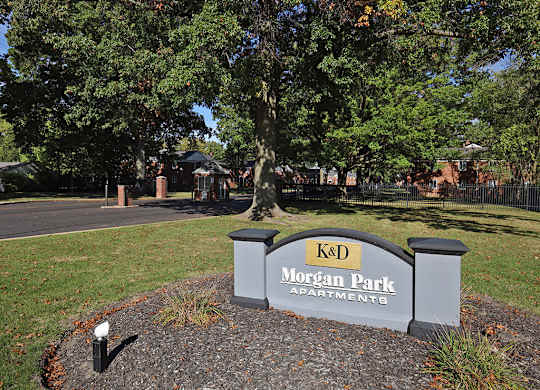 Community Entryway Signage for Morgan Park Apartments in Euclid OH