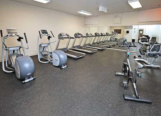 Fitness Center in the North Building at Gates Mills Place, Mayfield Heights, OH, 44124