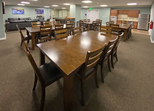Community Room at Residences at 1717, Ohio