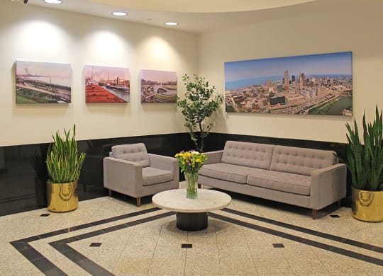 Lobby at Residences at 1717, Cleveland, 44114