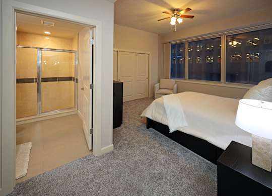 Bedroom at Residences At 1717, Cleveland, OH, 44114