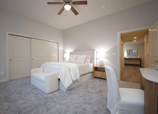 Bedroom at Residences At 1717, Cleveland, OH, 44114