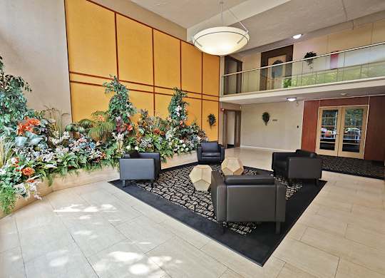 Lobby of the North Building at Gates Mills Place, Mayfield Heights, OH, 44124