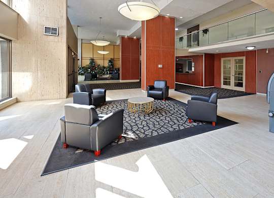 Lobby of the North Building at Gates Mills Place, Mayfield Heights, OH, 44124