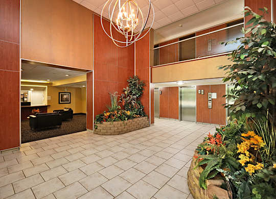 Lobby of the West Building at Gates Mills Place, Mayfield Heights, OH, 44124
