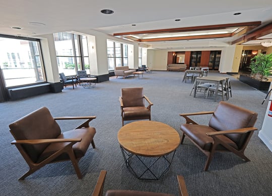 Resident Lounge at Reserve Square in Cleveland OH